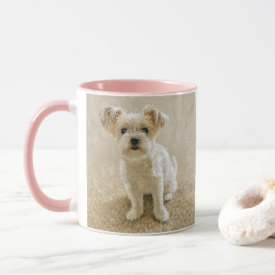 Morkie Love Como Mug