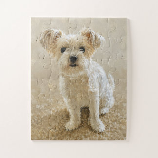 Morkie Love Oversized Jigsaw Puzzle