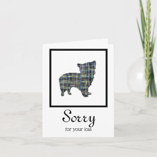 Morkie Maltese Terrier Dog Pet Sympathy Card