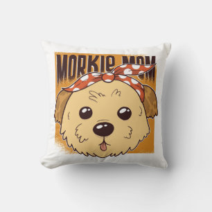 Morkie Mum Design Cushion