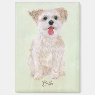 Morkie Rectangular Magnet