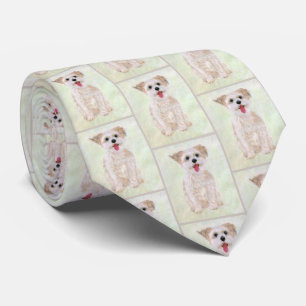 Morkie Tiled Necktie