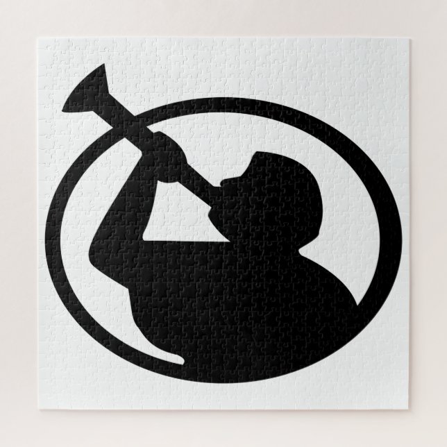 Mormon Angel Mormoni (Symbol of Mormonism) Jigsaw Puzzle (Vertical)