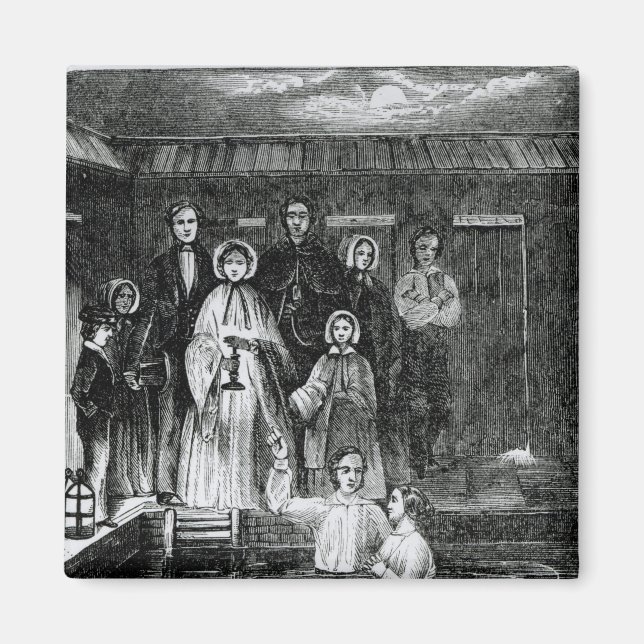 Mormon Baptism Magnet (Front)