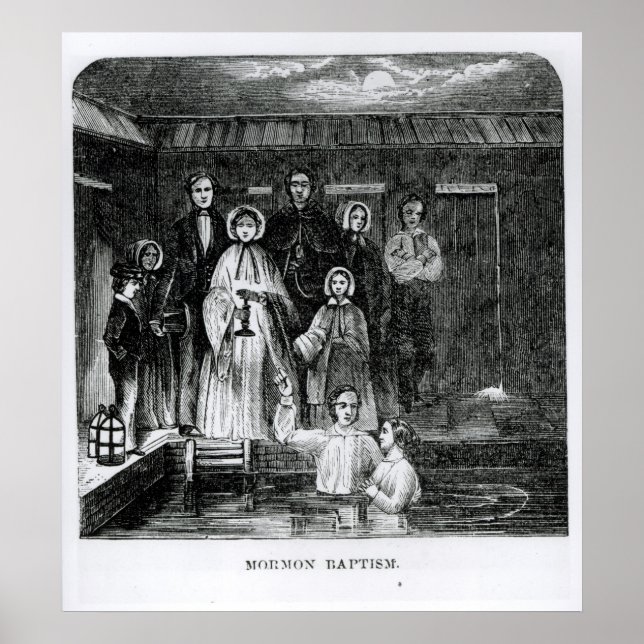 Mormon Baptism Poster (Front)