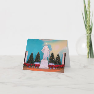 Mormon Christus Christmas Holiday Card