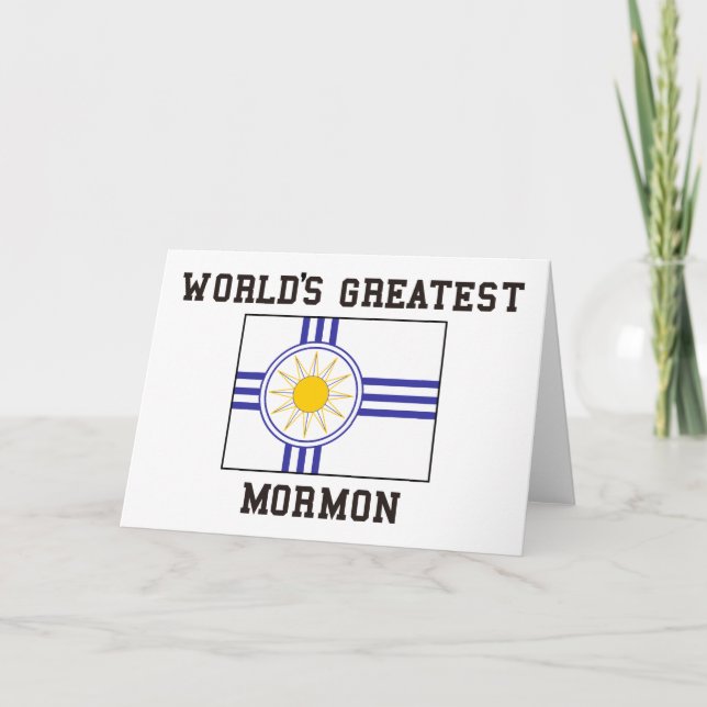 Mormon Flag Card (Front)