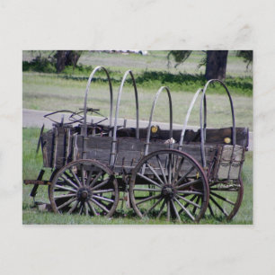 Mormon Lake Wagon Postcard