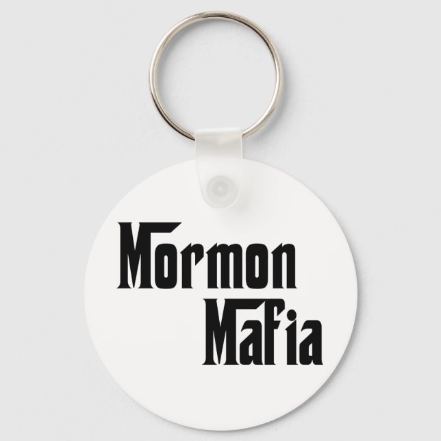 Mormon Mafia Key Ring (Front)