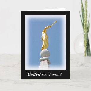 Mormon Missionary: Called to Serve Greeting Card