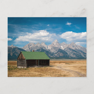 Mormon Row in Grand Teton National Park Postcard