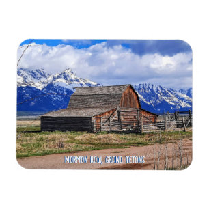 Mormon Row Magnet
