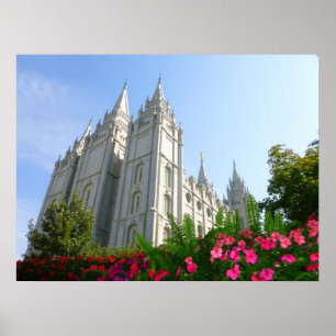Mormon Temple Poster