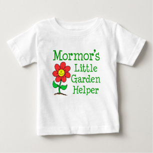 Mormor's Little Garden Helper Baby T-Shirt