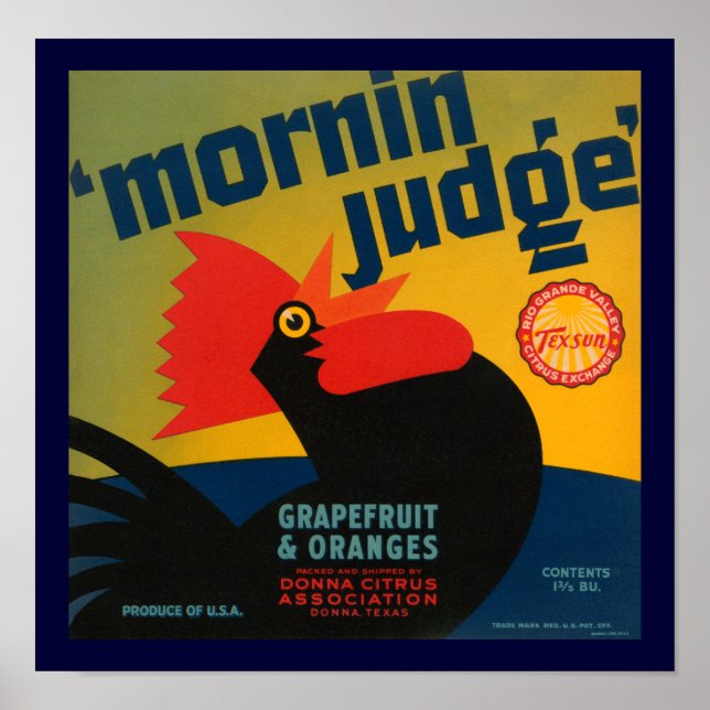 Mornin Judge Poster (Front)