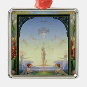Morning, 1808 metal tree decoration