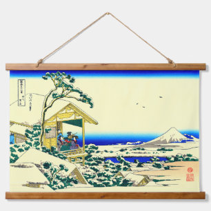 Morning after a Snowfall at Koishikawa Hokusai Hanging Tapestry