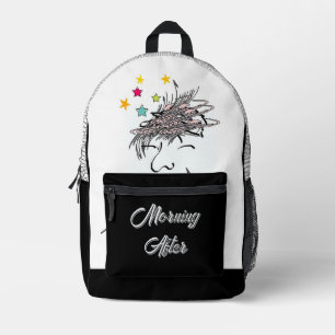Morning After Adult Printed Backpack