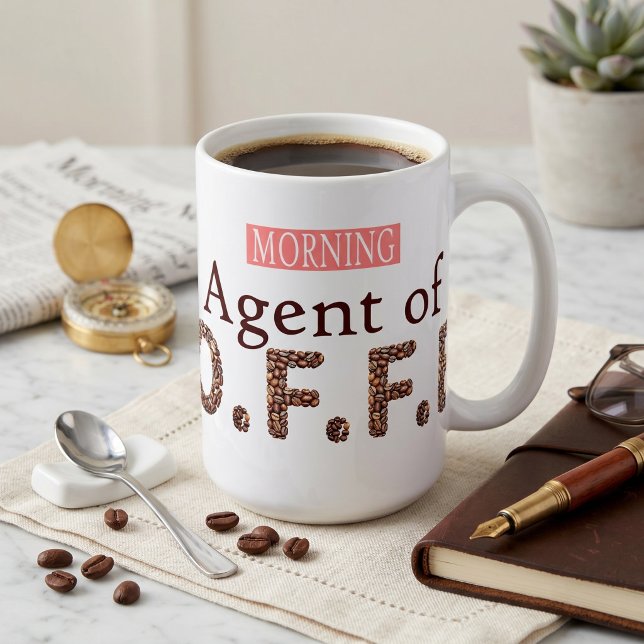 Morning Agent of C.O.F.F.E.E Coffee Mug (Creator Uploaded)