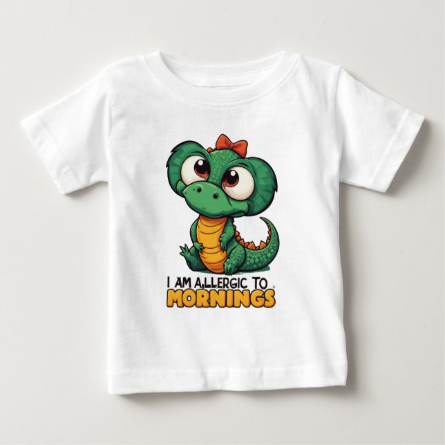Morning Allergy Baby T-Shirt (Front)