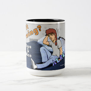 "Morning, Already?!" Sleepy Kevin coffee mug
