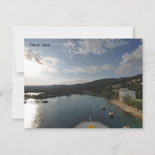Morning Arrival – Jamaica  Postcard