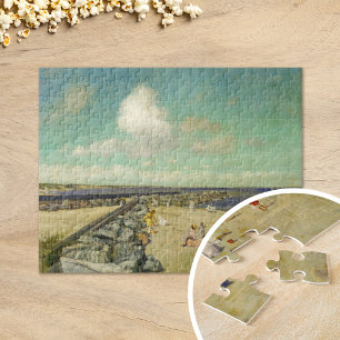 Morning at Breakwater   William Merritt Chase Jigsaw Puzzle