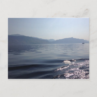 Morning at sea postcard