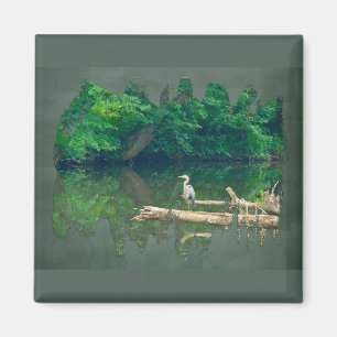Morning at the Creek Magnet