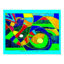 Morning at the Golf Course 11 x 8.5 poster