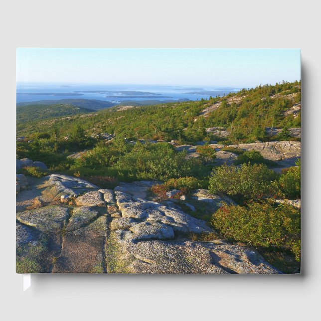 Morning atop Cadillac Mountain at Acadia Guest Book (Front)