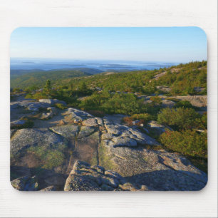 Morning atop Cadillac Mountain at Acadia Mouse Pad