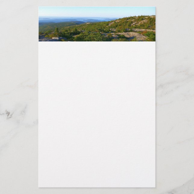 Morning atop Cadillac Mountain at Acadia Stationery (Front)
