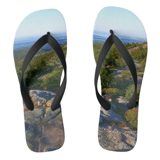 Morning atop Cadillac Mountain at Acadia Thongs (Footbed)