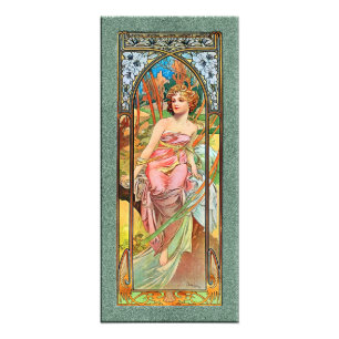 Morning Awakening by Alphonse Mucha Photo Print