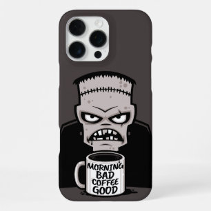 Morning Bad Coffee Good Reanimated Monster iPhone 16 Pro Max Case