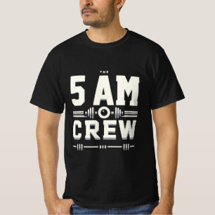 Morning Beast Mode – 5 AM Crew Fitness Apparel T-Shirt