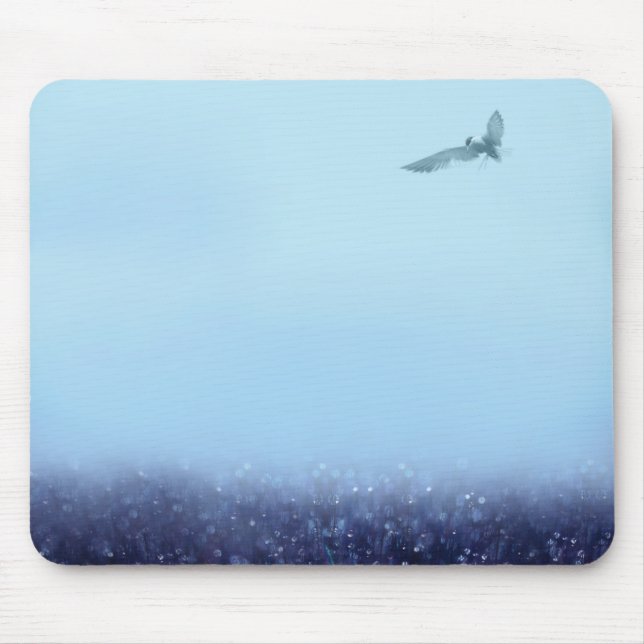 morning bird dew mousepad (Front)