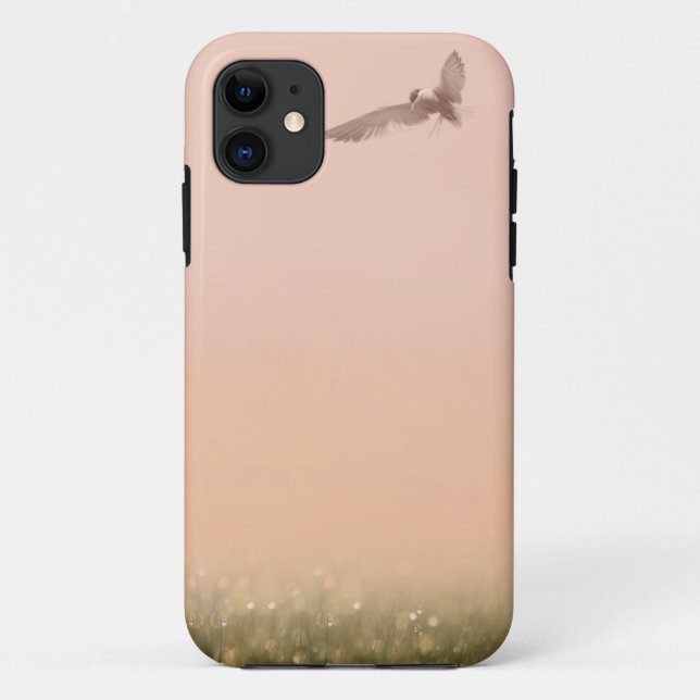 morning bird iphone case (Back)