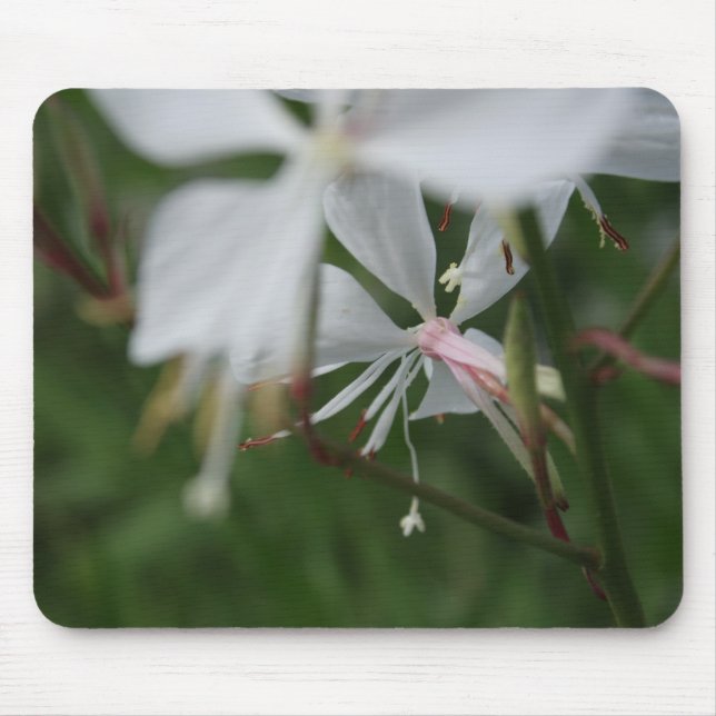 Morning Blur - Floral Photography Mouse Pad (Front)