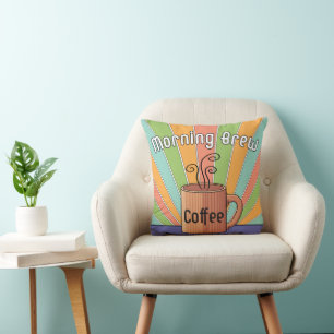 Morning Brew Coffee Cushion