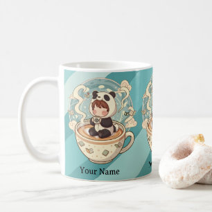 Morning Brew Kawaii Panda Mug