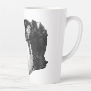 Morning Burst, Cat Comfort Latte Mug
