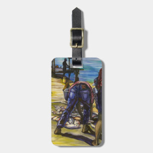Morning Catch, Harbour Island, Bahamas Luggage Tag