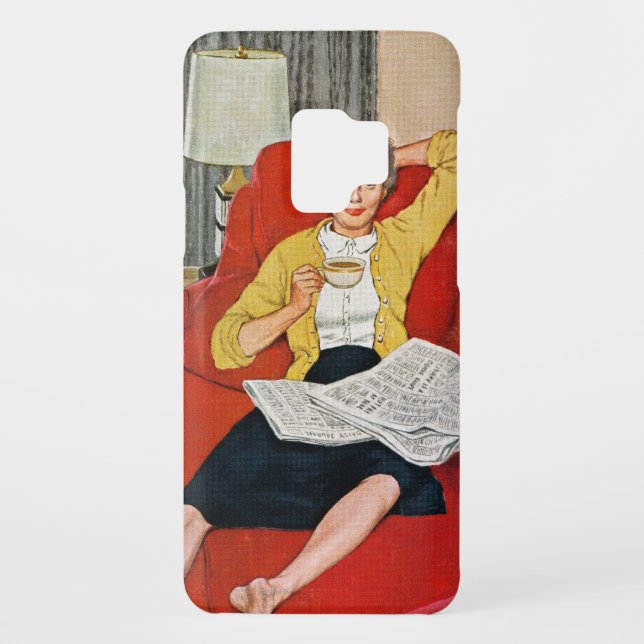 Morning Coffee Break Case-Mate Samsung Galaxy Case (Back)