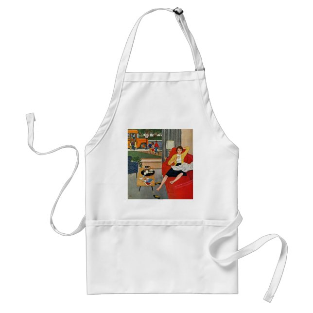 Morning Coffee Break Standard Apron (Front)
