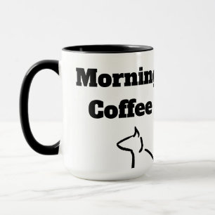Morning Coffee Cat Mug