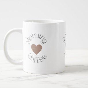 Morning Coffee, Cozy Coffee Lover Gift Large Coffee Mug