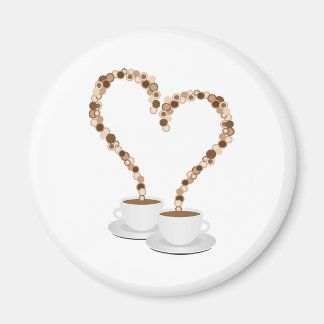 Morning coffee magnet