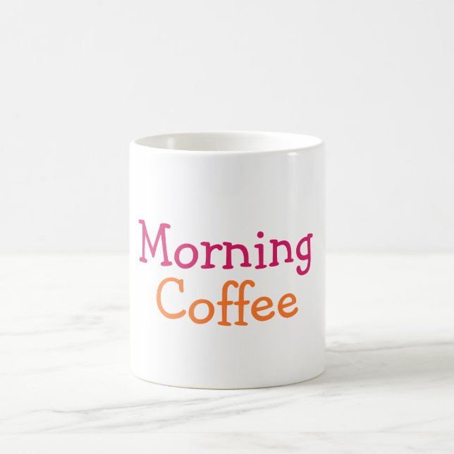 Morning Coffee Mug (Center)